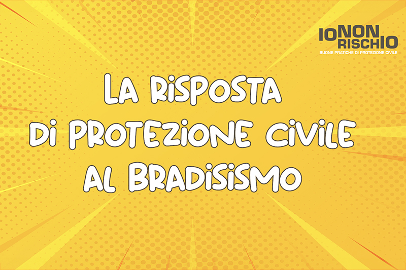 La risposta di protezione civile al bradisismo