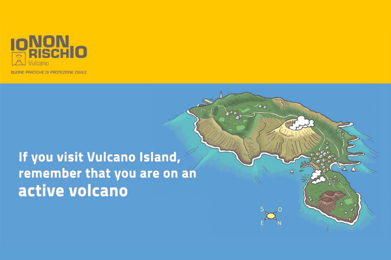 Io non rischio - Buone pratiche di protezione civile
Vulcano

If you visit Vulcano Island, remember that you are on an active volcano.